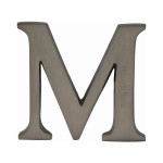 M Marcus Heritage Brass Letter M - Pin Fix 51mm